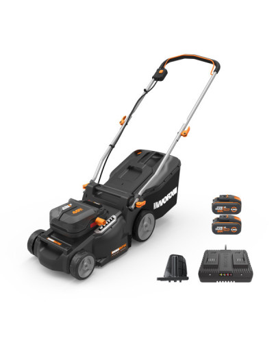 Worx Cortacésped 37 cm BL NITRO 40V 2*20V | Sumiteca