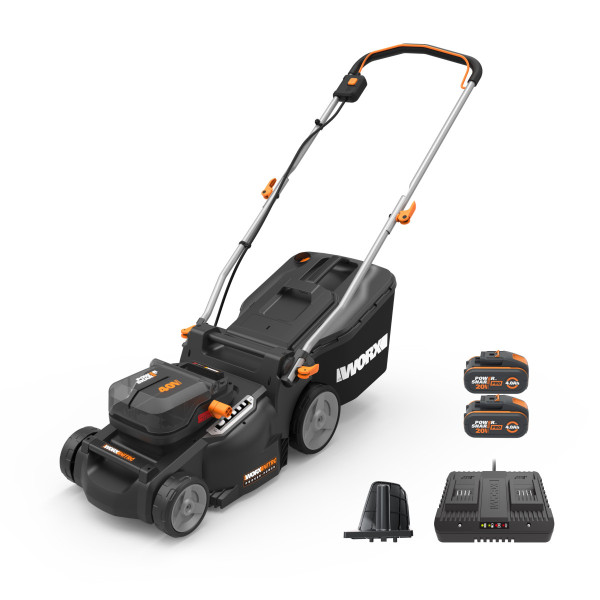 Worx Cortacésped 37 cm BL NITRO 40V 2*20V | Sumiteca