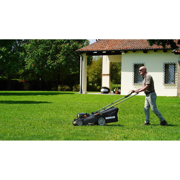Worx Cortacésped 37 cm BL NITRO 40V 2*20V | Sumiteca