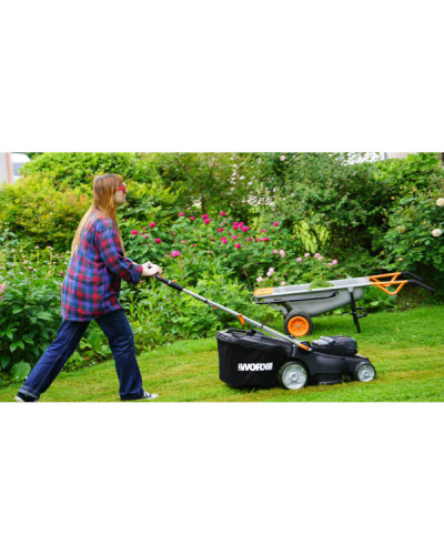 Worx Cortacésped 37 cm BL NITRO 40V 2*20V | Sumiteca