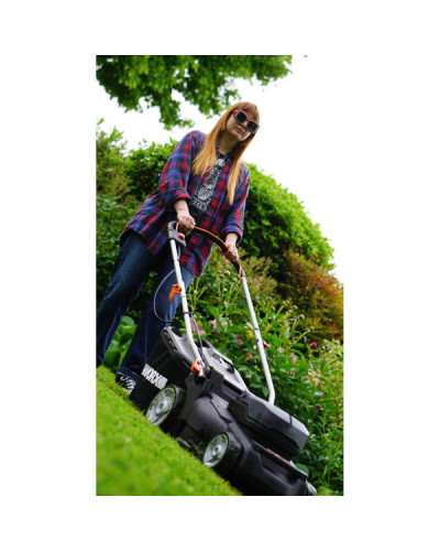 Worx Cortacésped 37 cm BL NITRO 40V 2*20V | Sumiteca