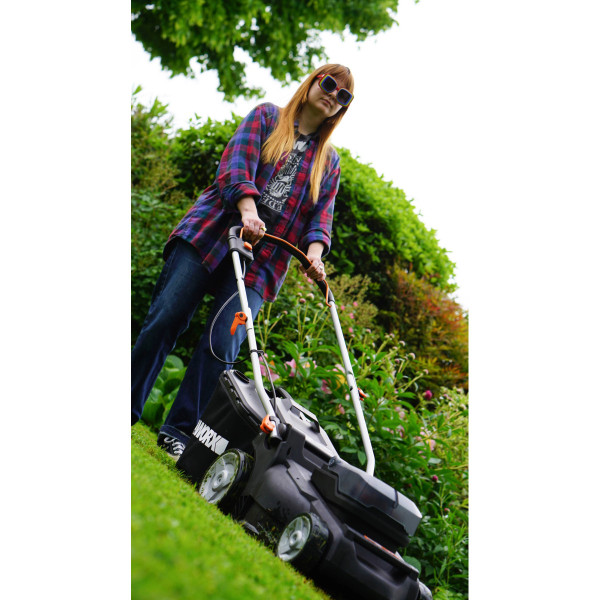 Worx Cortacésped 37 cm BL NITRO 40V 2*20V | Sumiteca