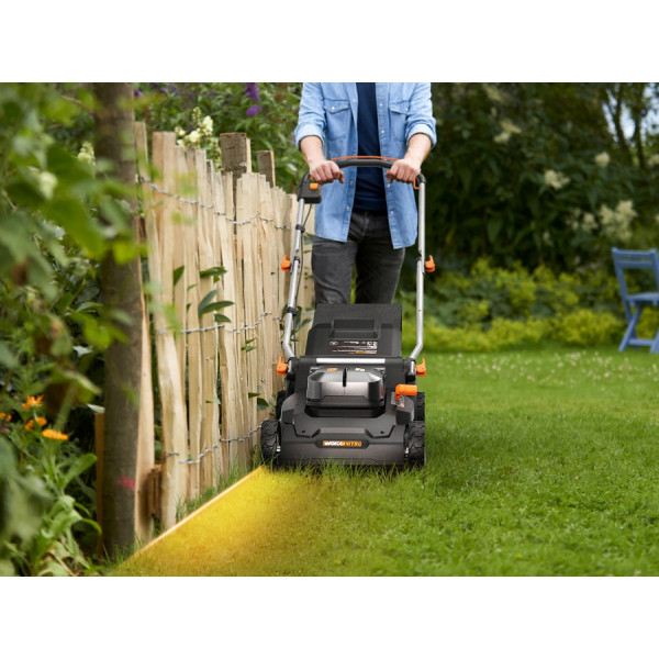 Worx Cortacésped 41 cm BL NITRO 40V 2*20V | Sumiteca