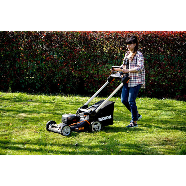 Worx Cortacésped autopropulsado 46 cm NITRO 40V | Sumiteca